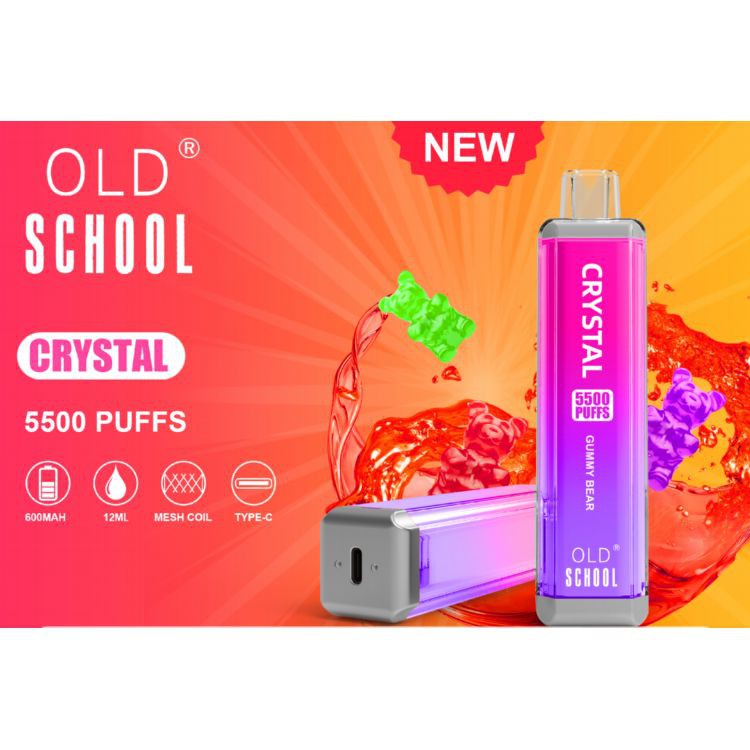 Crystal 5500 Puffs disposerive vape