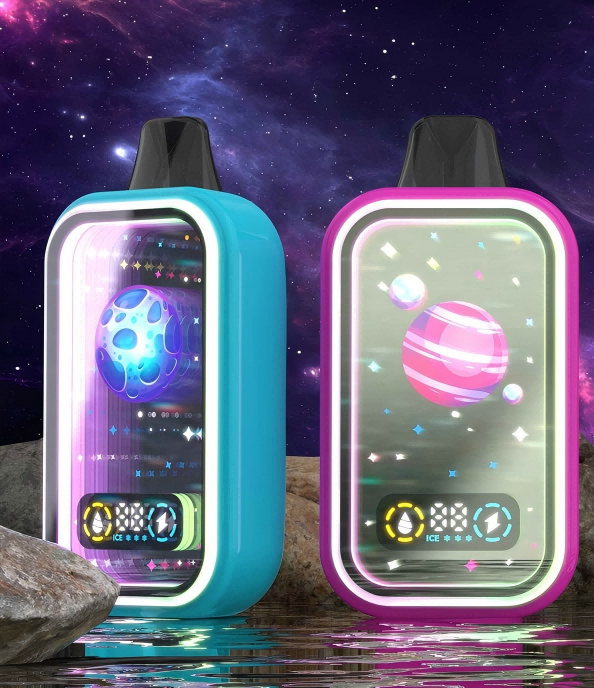 Old School Abyss 35000 Puffs ที่ใช้แล้วทิ้ง