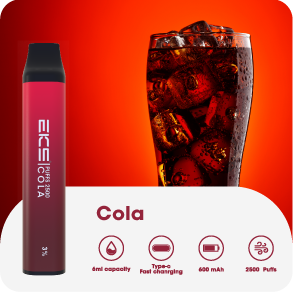 ผลิตภัณฑ์ 2500puffs ที่ใช้แล้วทิ้ง